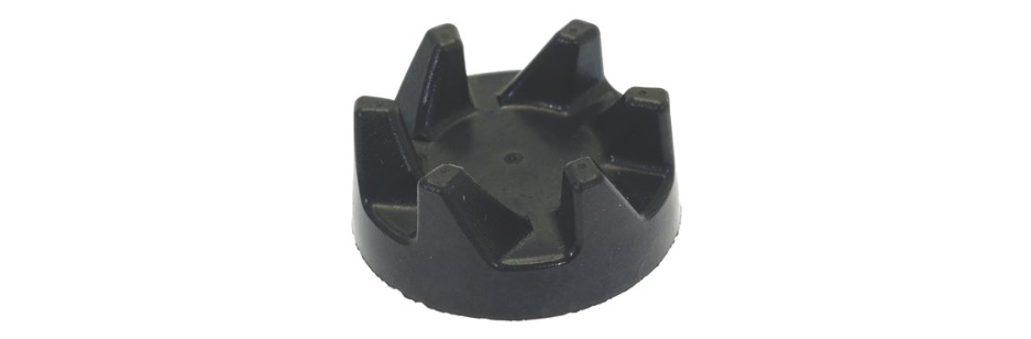 Giunto in gomma 6 denti - adatto a Fimar Kitchenaid Whirlpool - Indesit 481201231109 Epms 634001 Epms