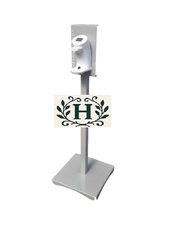 Distributore con piantana dispenser GEL automatico con fotocellula per covid-19