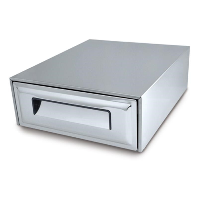 Cassetto battifiltro inox compact coffee cube completo di battifiltro ronda Cassetto battifiltro inox compact coffee cube completo di battifiltro ronda