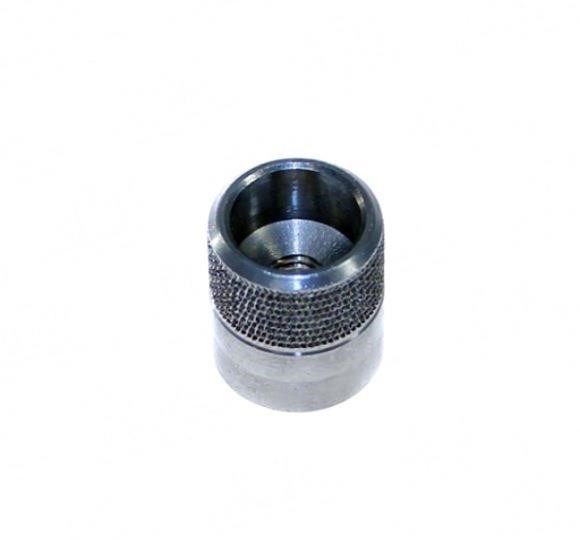 Manopola affettatrice Ø est 15 Ø fil 6 femmina inox LUNGH.mm 18 - adatto a Sirman Palladio 350