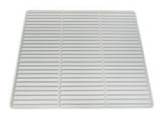 Griglia plastificata senza alzatina - colore bianco - L x P 530 x 690
