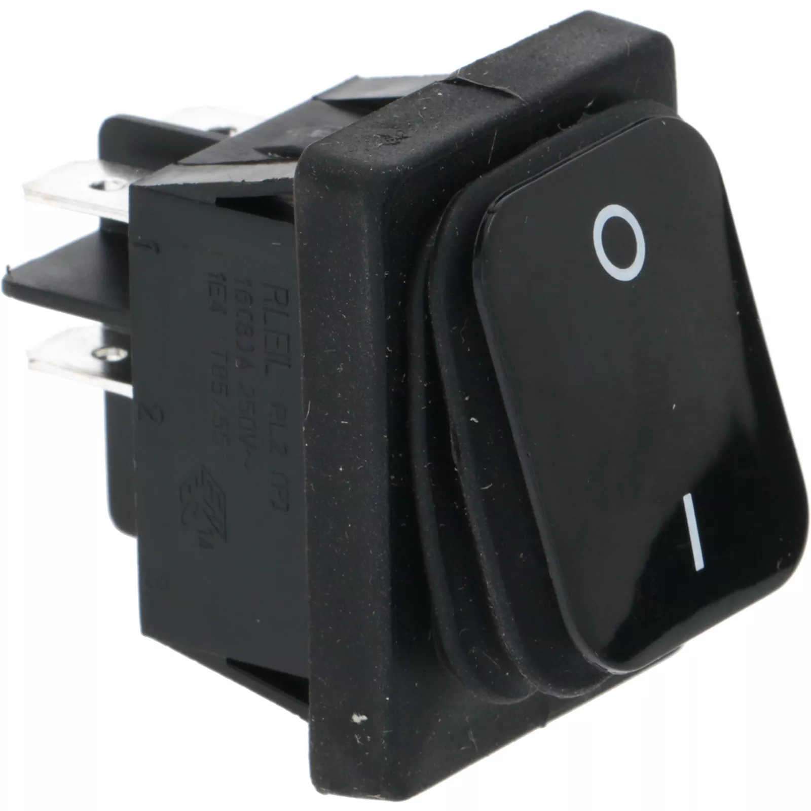 Interruttore Bipolare Nero 16a 250v