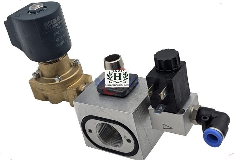 Blocco Aspirazione completo 24V CEME Sottovuoto Minerva PACK 25B