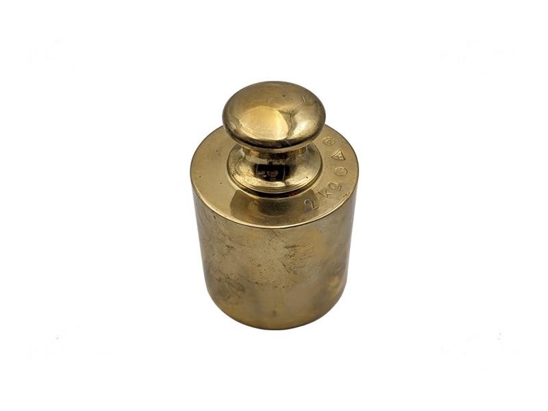 PESO Ottone KG.2 per bilancia
