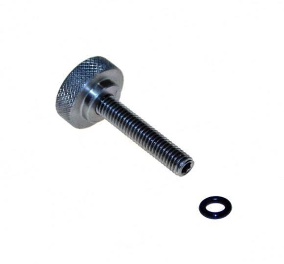Pomolo parafetta affettatrice zigrinato Ø fil 6 LUNGH.mm 29 mod. B300 - adatto a Bizerba Filat N 300G Noaw