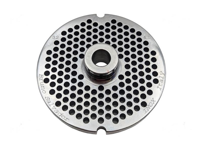 Piastra inox 32 Diam.fori 4.5 MM DUE Tacche
