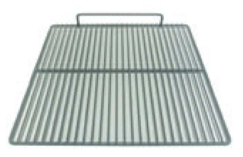 Ricambio compatibile frigoriferi angelo po - griglia plastificata con alzatina colore grigio l x p 555 x 510 mm - rif. 01306