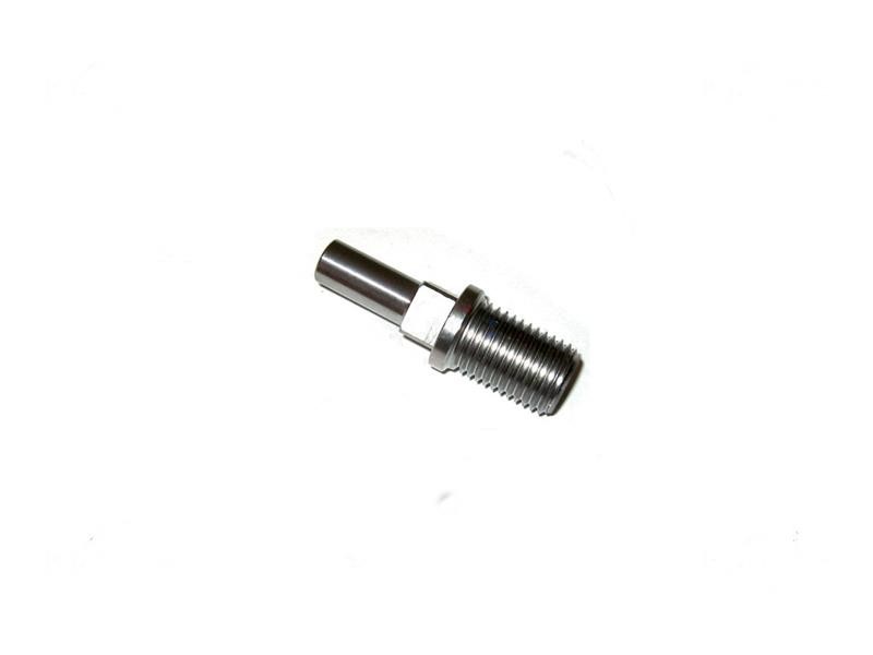 Perno tritacarne inox agustoni filetto Ø 18 X 26 mm passo 2 flangia Ø 21 x 4 mm