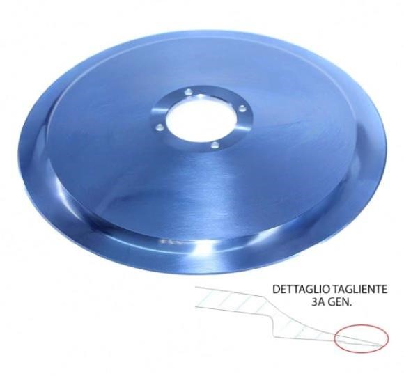 Lama affettatrice Ø est 315 Ø foro 57 viti 4 Ø int. 271 H 22,5 mat. C45 3^GEN. - adatto a Berkel Premiere 315G Berkel Premiere 315V