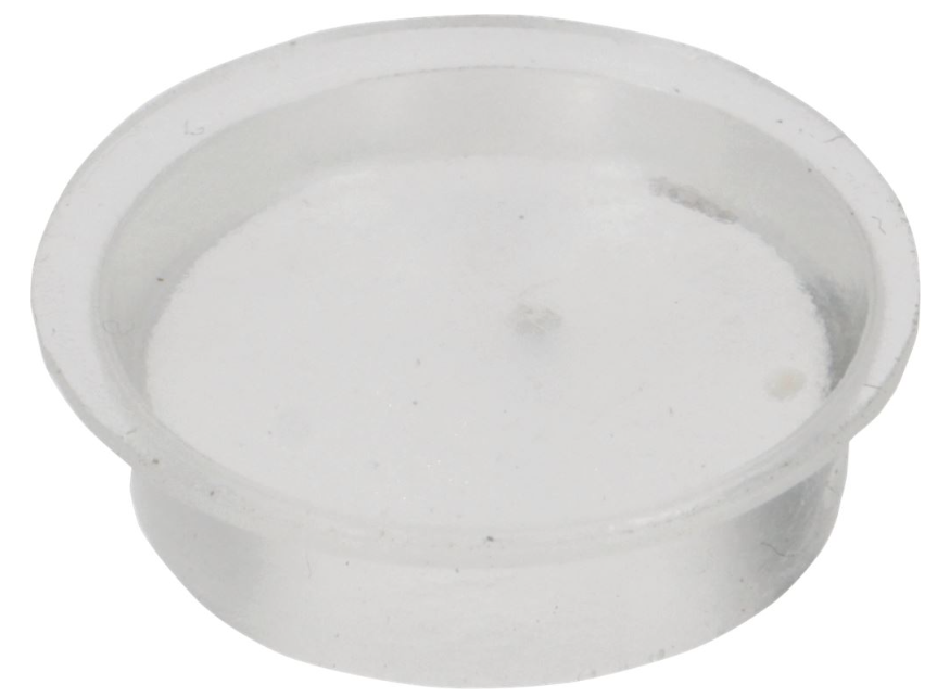 Gommino silicone trasparente ø9,5X3,2MM