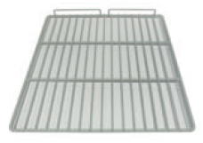 Griglia plastificata con alzatina - colore grigio - L x P 530 x 550 Griglia plastificata con alzatina - colore grigio - L x P 530 x 550