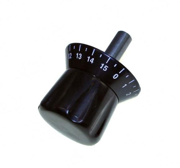 Manopola orologio marca Sirman mod. MIRRA 220-250 smart 220-230 Ø albero 12X33 Ø mascherina 59