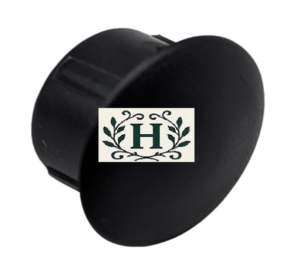 Tappo plastica 10X13X6,7 per vite piastra per affettatrice Tappo plastica 10X13X6,7 per vite piastra per affettatrice