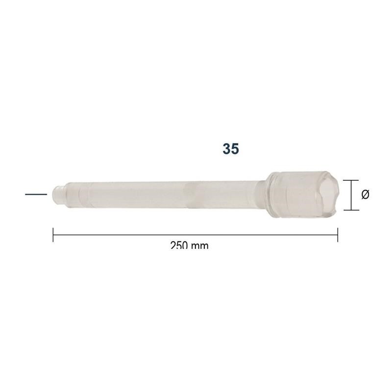 Ricambio compatibile gelatiere carpigiani - tubo tessurizzatore + o-ring jetwip cdl - rif. 10-129064090