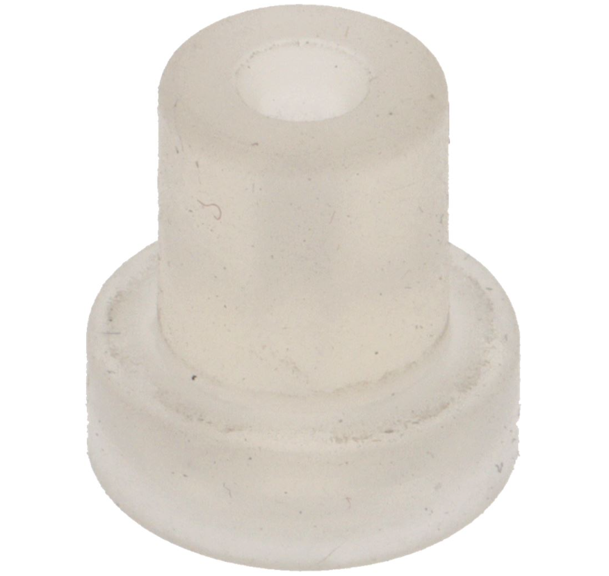 Piedino in silicone trasparente