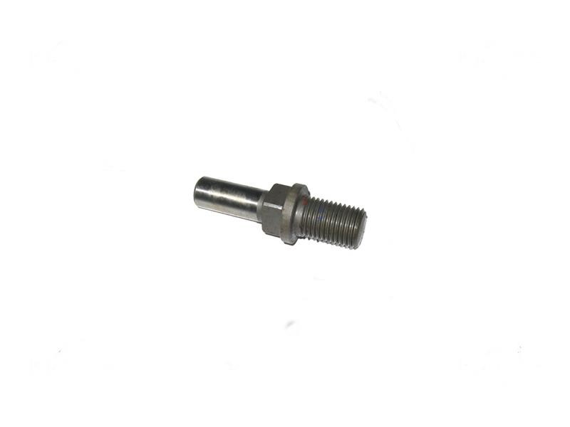 Perno tritacarne filettato nsv filetto Ø 13,5 X 24 mm passo 1,5 flangia Ø 20 X 3,5 mm