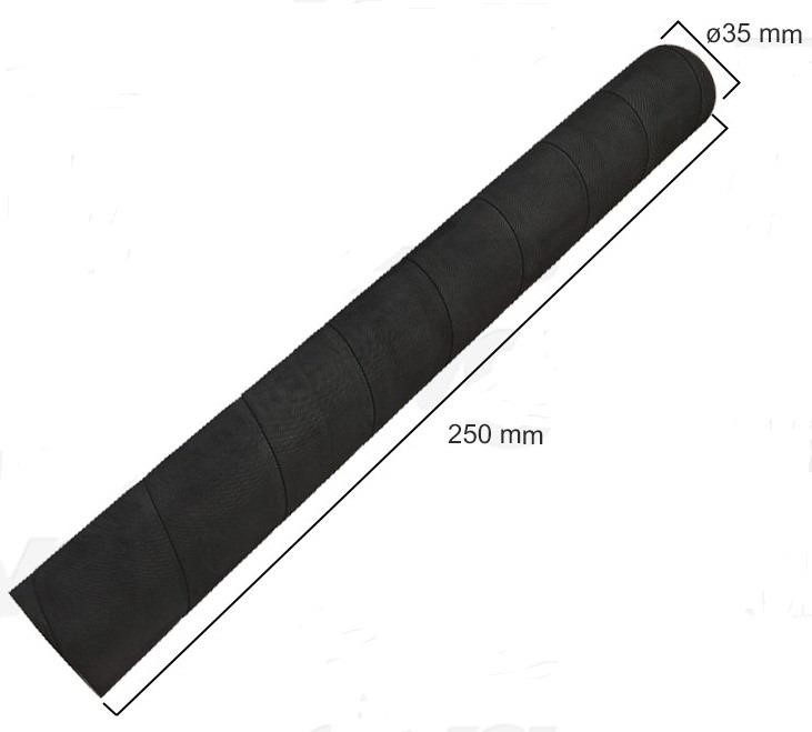 Bastone battifiltro D.35MM L.250MM, legno - gomma Bastone battifiltro D.35MM L.250MM, legno - gomma