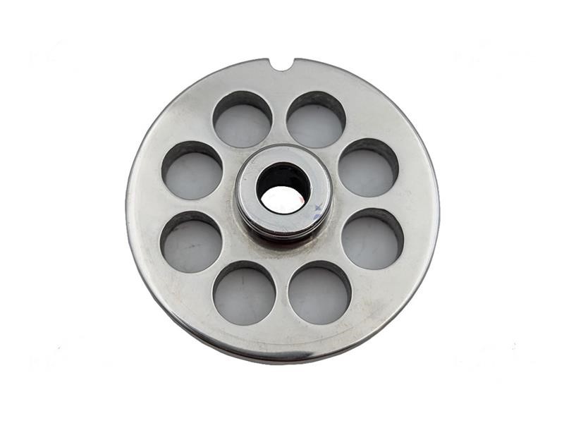 Piastra inox 8 Diam. fori 12 MM