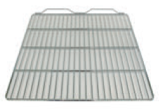 Griglia cromata con alzatina - colore grigio - L x P 532 x 505 Griglia cromata con alzatina - colore grigio - L x P 532 x 505