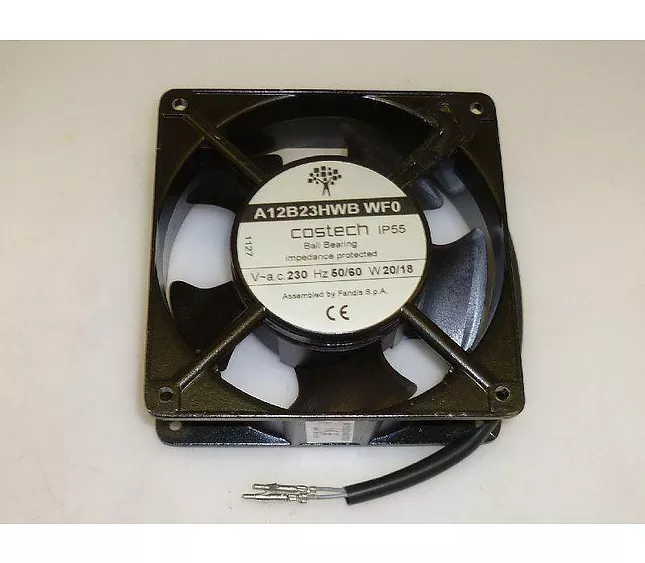 Ventilatore assiale 120x120x38 mm 230v 50/60hz 20/18w con cavo 200 mm alpeninox electrolux professional zanussi
