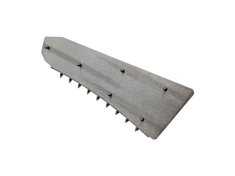 Squadra inox completa di Puntine e pomoli per per affettatrice