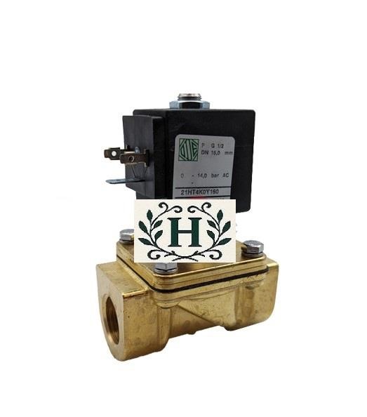Elettrovalvola completa 2 VIE 220V EVB 2/2 NC 1/2 scarico besser vacuum per sottovuoto