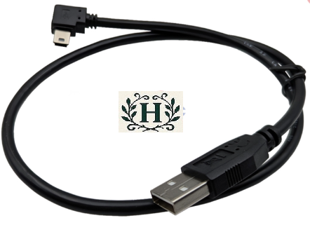 Cavo usb masc B mini masc 90° 50 cm nero Zenith equa 6000 7000 Cavo usb masc B mini masc 90° 50 cm nero Zenith equa 6000 7000