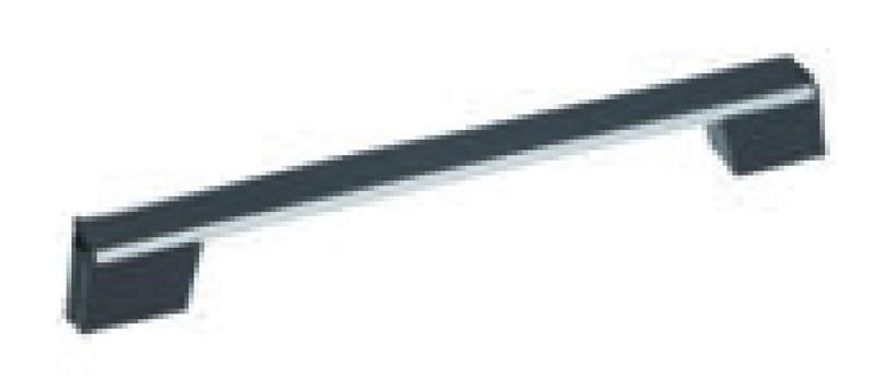 Ricambio compatibile frigoriferi universale - maniglia con inserto, interasse mm 244-270 300 x 35 mm - rif. 02109
