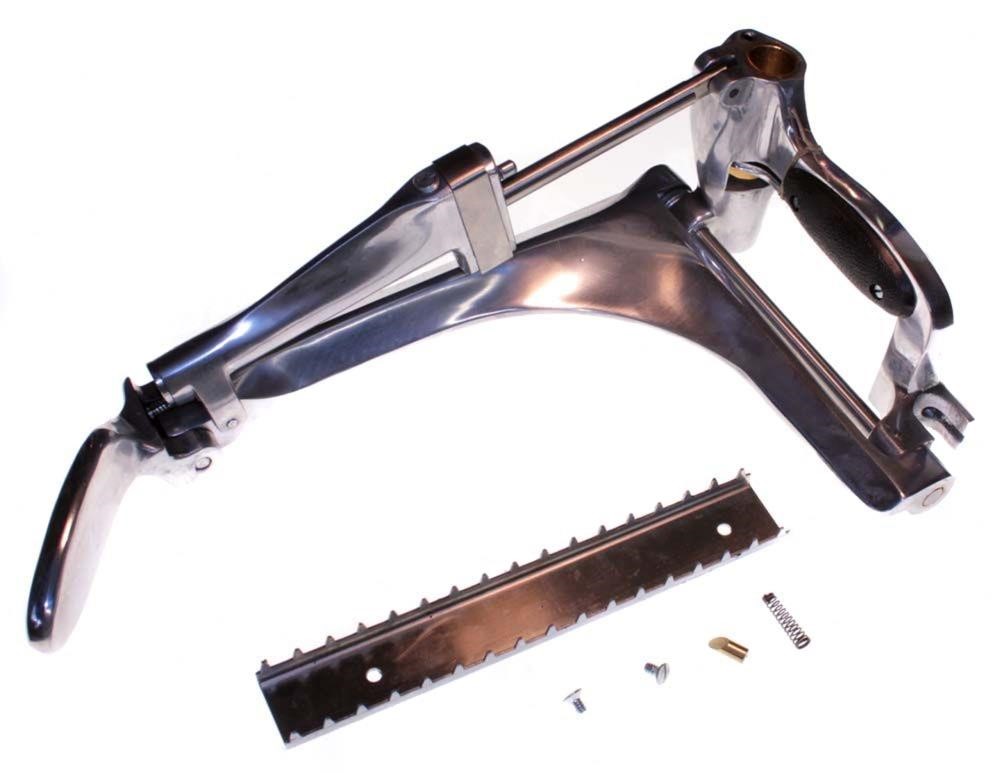 Braccio pressamerce affettatrice volano completo inter.fori 145 - adatto a Berkel 12 Berkel 21 Fac F 350 Vo