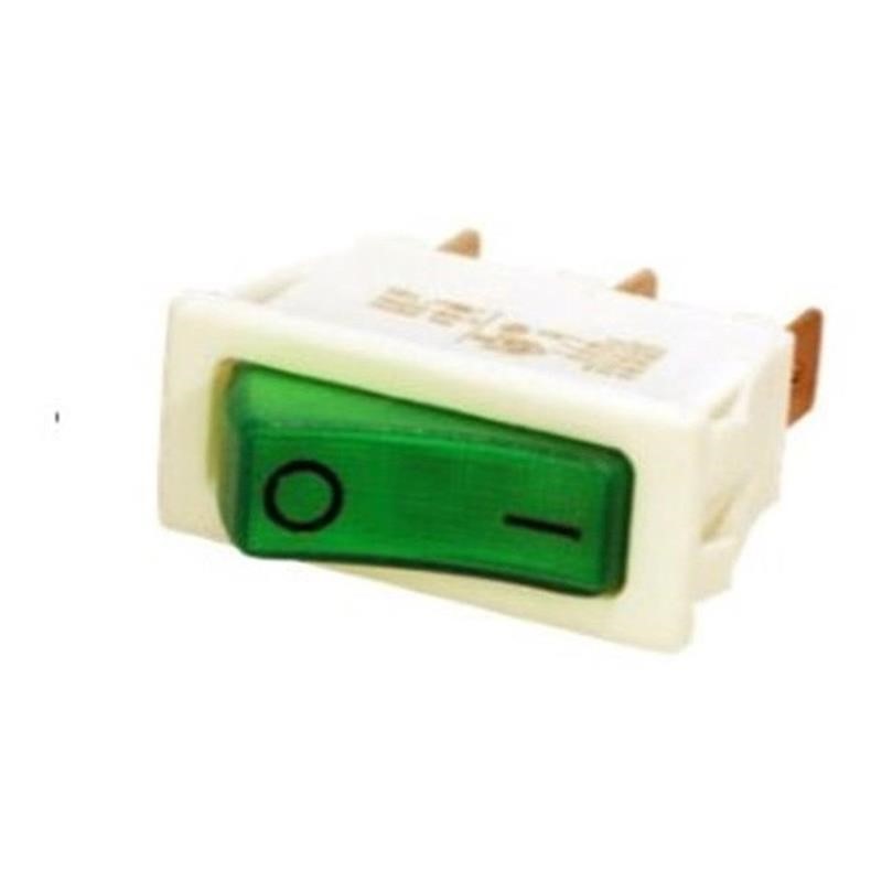 Ricambio compatibile gelatiere carpigiani - interruttore verde - rif. 872100101