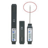 Termometro digitale tascabile a penna da inserimento SDT317 antiurto, impermeabile, scala -40° +150 °C, funzionamento a batteria, autospegnimento, sonda con terminale per aria