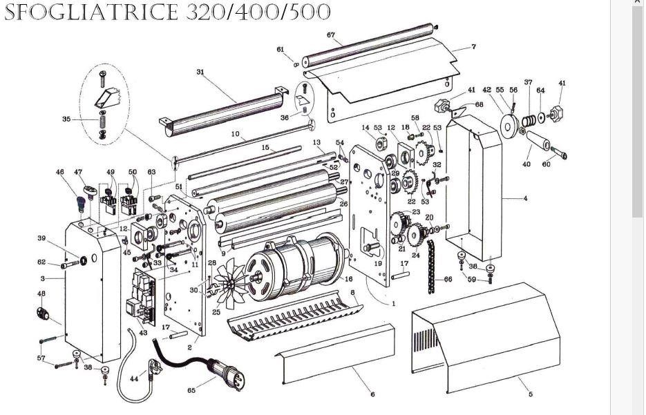 Fama FSE007R coppia di raschiatori
