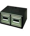 Cassetto battifiltro inox coffee cube per macchina 2GR ronda Cassetto battifiltro inox coffee cube per macchina 2GR ronda