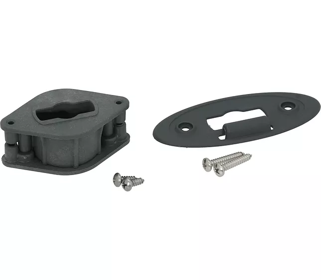 Kit scrocchetto maniglia sx porta forno Kit scrocchetto maniglia sx porta forno