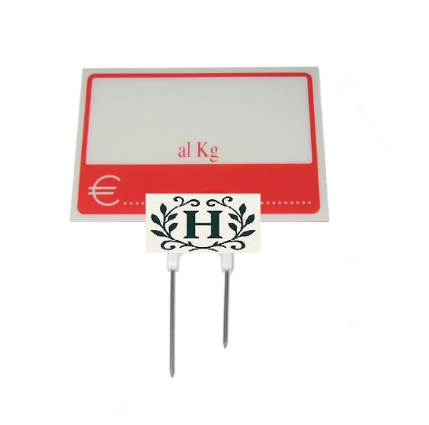 Confezione N. 30 in PVC standard per segnaprezzi