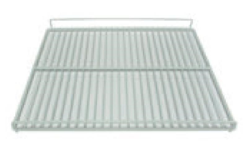 Ricambio compatibile frigoriferi framec - griglia plastificata sx con alzatina per vetrine expo s/1100 – pt/pts–j 1100nv colore bianco l x p 592 x 485 mm - rif. 01323