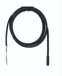 Sonda NTC in TPE (capsula in plastica) campo -40° +110° C - IP 68 (stagna) nera DIM. EST mm 5 x 20 L=3000