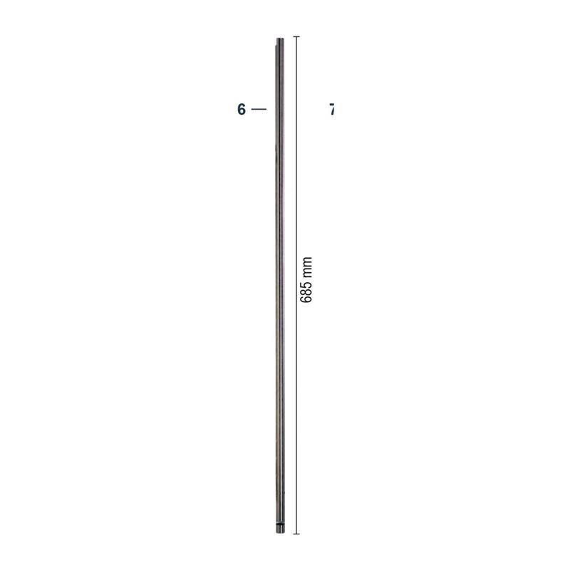 Ricambio compatibile gelatiere carpigiani - albero trasmissione - rif. 455100100