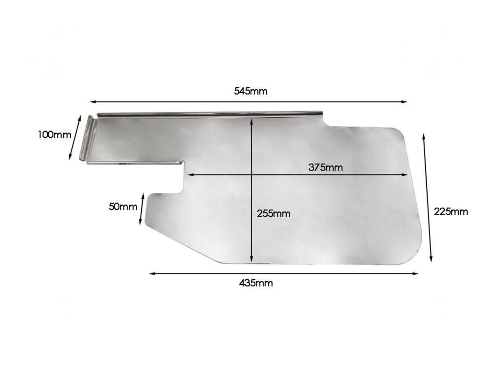 Guantiera inox Berkel OMAS Heritage per affettatrice
