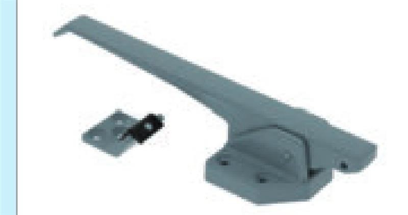 Ricambio compatibile frigoriferi mth - maniglia interna mod. mi217 completa di riscontro 2132 in alluminio (per cod. 02061 e 02063) - rif. 02036