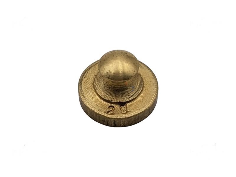 PESO Ottone GR.2 per bilancia