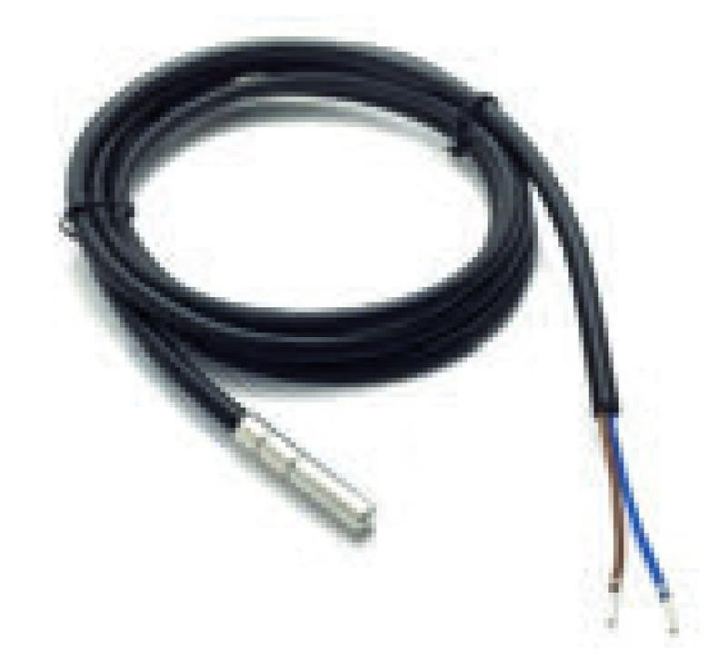 Ricambio compatibile frigoriferi universale - sonda standard ptc in pvc campo -30° +80° c colore nero 6 x 30 l=1500 mm - rif. 06190