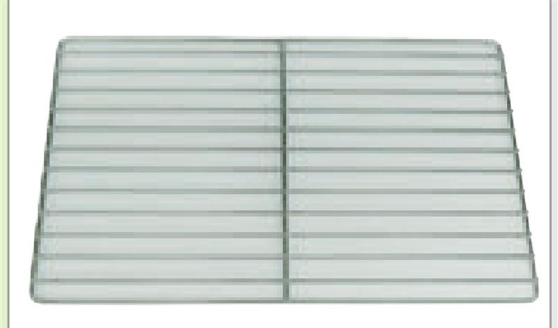 Ricambio compatibile frigoriferi universale - griglia in acciaio inox aisi 304 senza alzatina l x p 400 x 600 mm - rif. 01204
