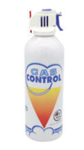 Cercafughe spray gas control