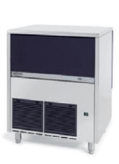 Fabbricatori di ghiaccio A cubetti sistema A spruzzo 738 x 600 x 920 h piede regolabile 110/150 h