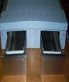 Base macchina caffe' E macinino L=1050MM con 2 cassetti battifondi