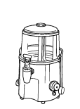 RUBINETTO PER CIOCCOLATIERA CI 2051 ORIGINALE VEMA