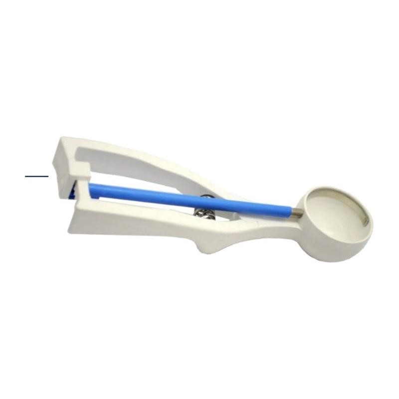 Ricambio compatibile gelatiere universale - porzionatore in nylon bianco coppa ø 46 mm per gelateria e macchine da gelato - rif. 0.44.01.P036