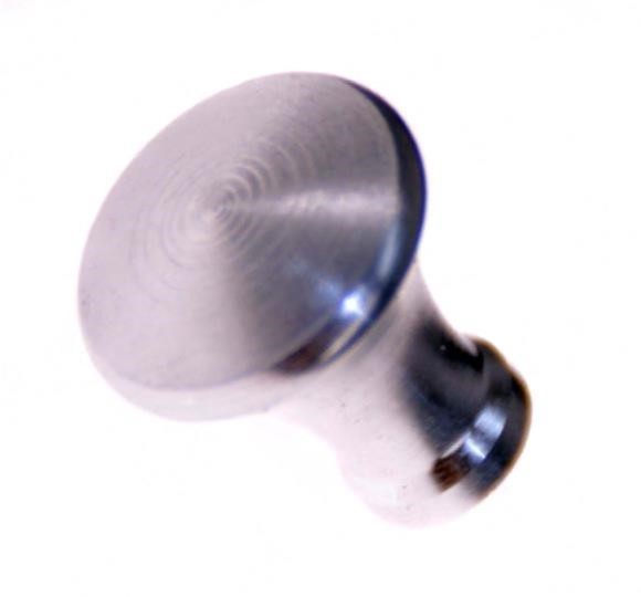 Pomolo affettatrice Ø fil 5 ma femmina alluminio - adatto a Minerva 370 Vm K Omega C5