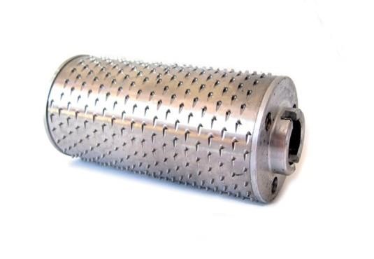 Rullo completo di flange fac 116x59 inox Rullo completo di flange fac 116x59 inox